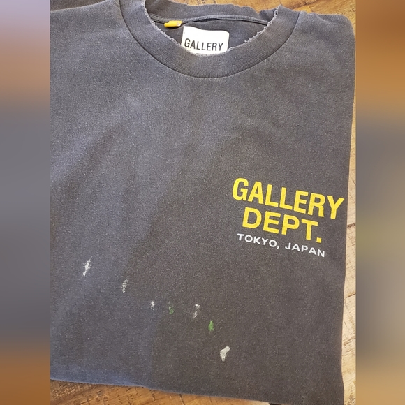 Gallery Dept Tokyo exclusive 1st anniversary painted tee size medium